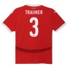 Maillot de Supporter Autriche Gernot Trauner 3 Domicile Euro 2024 Pour Homme